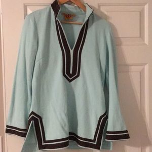Tory Burch fleece tunic